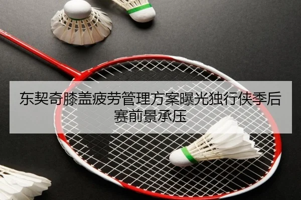 东契奇膝盖疲劳管理方案曝光独行侠季后赛前景承压